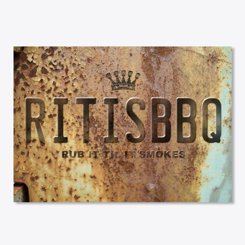 RITISBBQ Rusty Plate