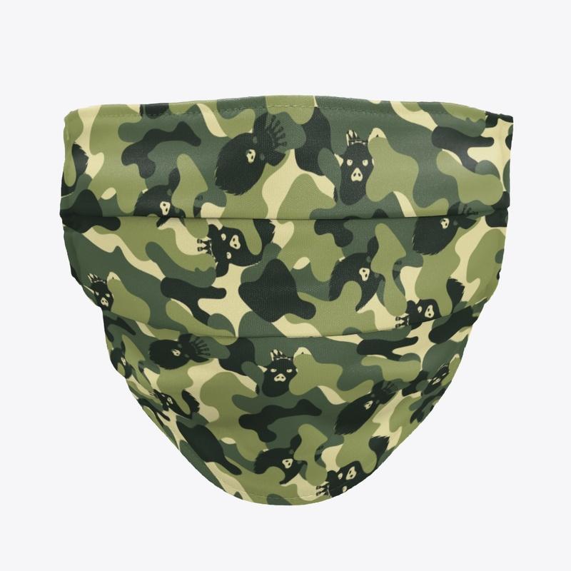 RITISBBQ Pig Camo Face Mask