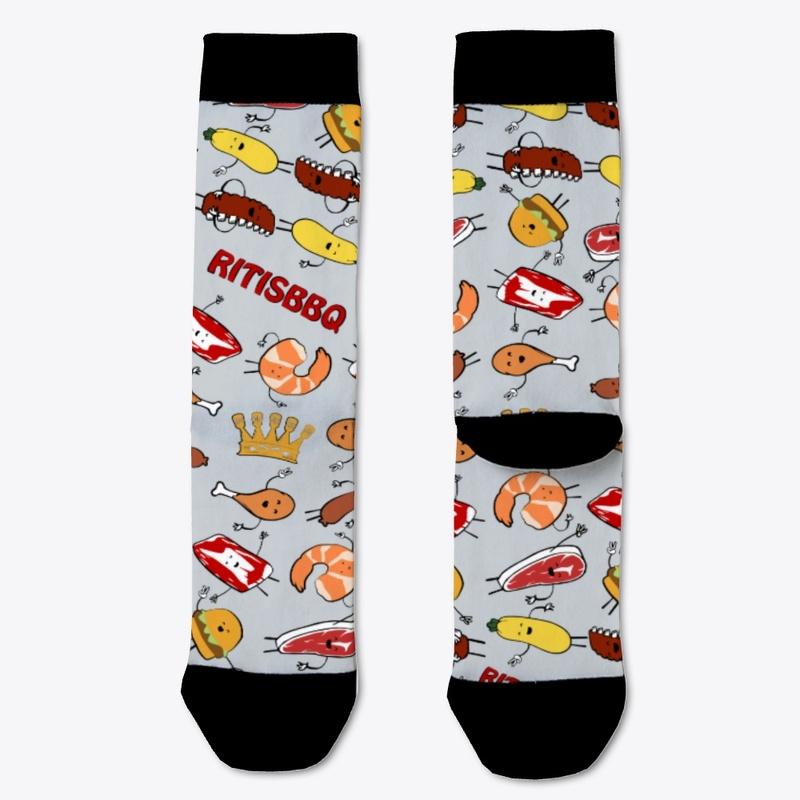 Happy BBQ Socks