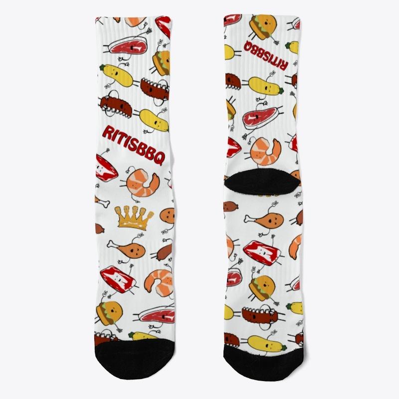 Happy BBQ Socks